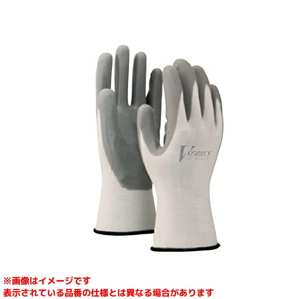 【A-32 LL (269899) 10双】 《TKF》 おたふく手袋 ニトリル背抜き手袋 ホワイト 10双 ωο0