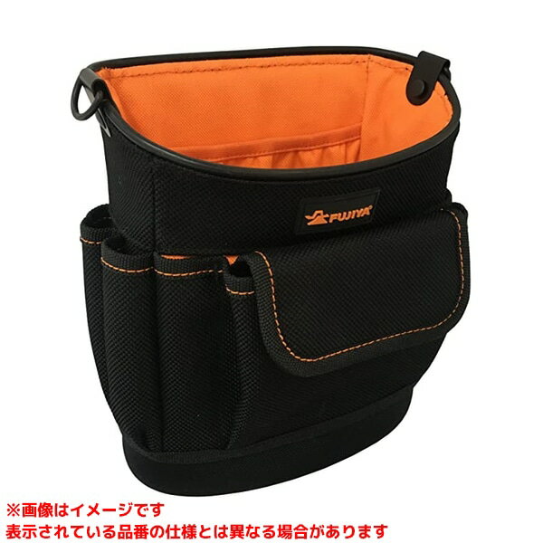 【WB-32 (411725)】 《TKF》 フジ矢 (ウエストライン)布製電工バッグ腰袋薄型タイプ ωο0