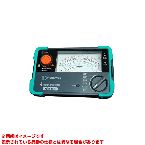 樂天商城 - 【KEW3442 (536755)】 《TKF》 共立電気計器 アナログ絶縁抵抗計(4レンジ) ωο0