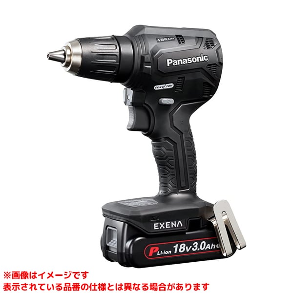  《TKF》 パナソニック 充電ドリルドライバー 黒 ωο0