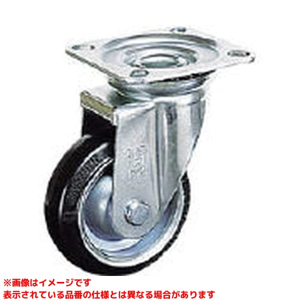 乐天商城 - 【OHJ-180 (254935)】 《TKF》 オーエッチ工業 プレス製自在車(ゴム車) ωο0