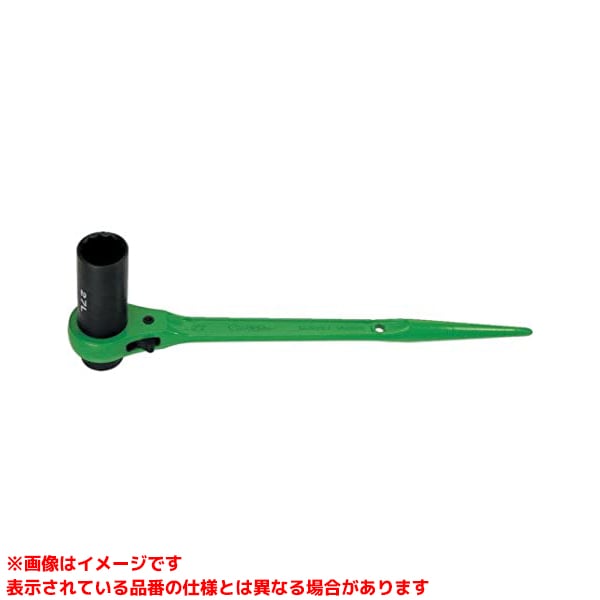 【RN1921L (318898)】 《TKF》 スーパーツール 両口ラチェットレンチ(爪式・片ロング) ωο0