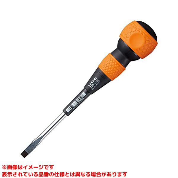 【220 -6×100 (354655)】 《TKF》 ベッセル ボールグリップドライバー ωο0