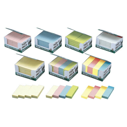 【5001-G 《31413》】 《TKF》 スリーエム 再生紙エコノパック グリーン ωυ2