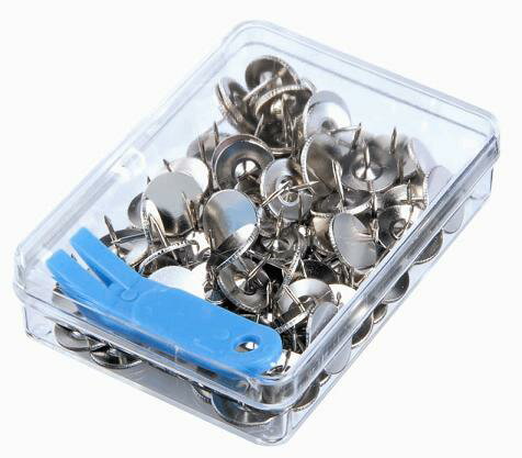 【SB-102 《1233》】 《TKF》 ベロス 二重画鋲 ニッケル 60本 ωυ2