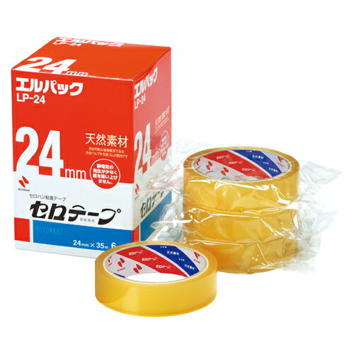 【LP-24 《4543》】 《TKF》 ニチバン セロテープ エルパック 【6巻】 ωυ2