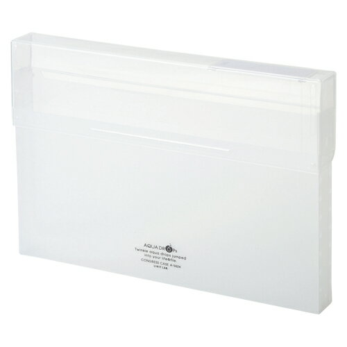 日用杂货, 文具 - 【A-5024-1 《24877》】 《TKF》 リヒトラブ コングレスケース A4 乳白 ωυ2