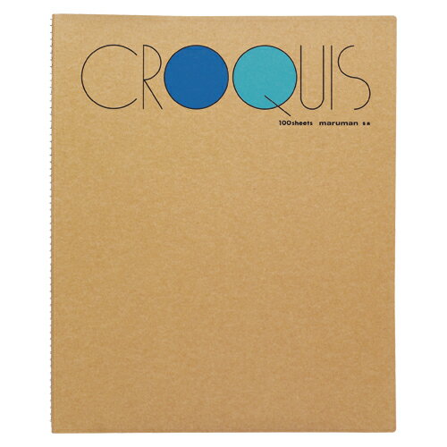 【SM-02(ブルー) 《28181》】 《TKF》 マルマン クロッキーブック M ブルー ωυ2