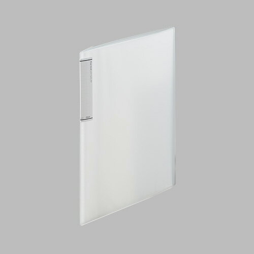 【N-7111-1 《30290》】 《TKF》 リヒトラブ クリヤーブック A4S 20P 乳白 ωυ2