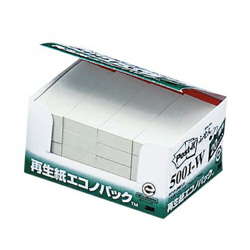 【5001-W 《31414》】 《TKF》 スリーエム 再生紙エコノパック ホワイト ωυ2