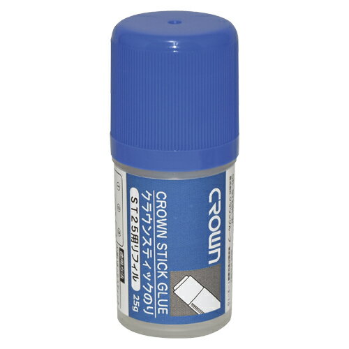 【CR-ST25R-W 《31851》】 《TKF》 クラウン クラウンスティックのりST25用リフィル ωυ2