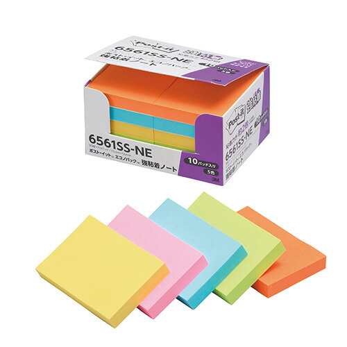 【6561SS-NE 《32047》】 《TKF》 スリーエム ポストイットエコノパックTM10個PC ωυ2