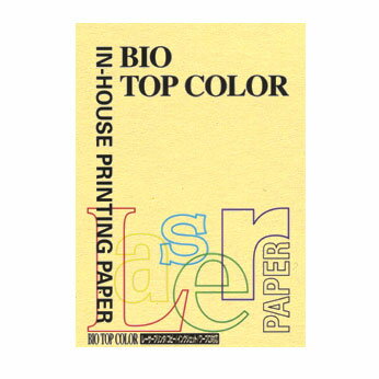【BT103 イエロー 《32226》】 《TKF》 伊東屋 バイオトップカラーA4(100枚入) ωυ2