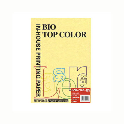 【BT303 イエロー 《32274》】 《TKF》 伊東屋 バイオトップカラーA4 (50枚入) ωυ2