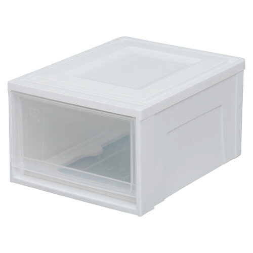 【BC-M 《39626》】 《TKF》 アイリスオーヤマ チェストBCシリーズ ホワイト/クリア ωυ2