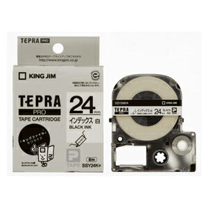 【SSY24K 《49456》】 《TKF》 キングジム PROテ-プ インデックス用白ラベル ωυ2(2)