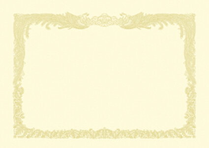 【10-1187 《66453》】 《TKF》 タカ印 OA賞状用紙 クリーム A3縦書 ωυ2