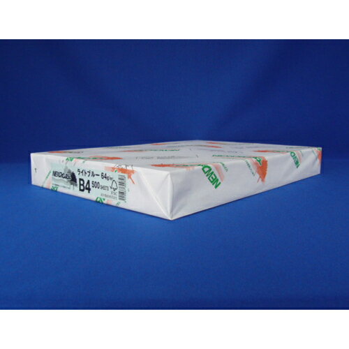 B4 Size Paper - 【NEWファインカラーB4ライトブルー 《72947》】 《TKF》 北越紀州 NEWファインカラー B4判 500枚入 ωυ2