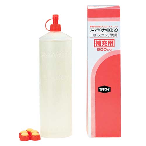 【J-500 《54802》】 《TKF》 積水樹脂 アドヘヤ合成のり 補充用 ωυ2