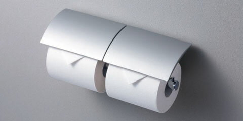 【YH 63R #MS】 《TKF》 TOTO ニ連紙巻器 マットシルバー ωγ0