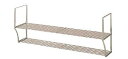 【2SPT-90】 《TKF》 クリナップ ステンレスパイプ棚 間口90cm 高さ45cm ωγ0(3)