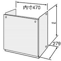 【H20 SUS】 《TKF》 ノーリツ 配管カバー ωα0