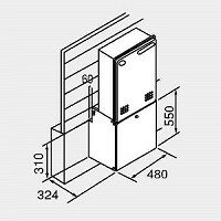【KD-7H】 《TKF》 ノーリツ 据置架台 ωα0