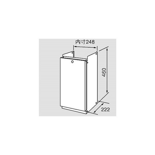 【H43】 《TKF》 ノーリツ 配管カバー ωα0