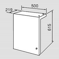 【HR4】 《TKF》 ノーリツ 配管カバー ωα0