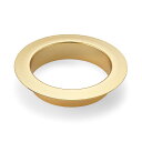 ★ポイントUP&クーポン配布★【送料無料】スガツネ工業 AN-LH008-GP (旧品番:AN-LH001-GP) / 丸型・蓋なし・浅いタイプ LAMP ステンレス鋼製 屑入投入口 ダストボックス ゴミ箱 ゴミ投入口 ダストシュート 本金メッキ ※取寄せ品※