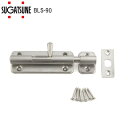 ★1日限定1000円オフクーポン★スガツネ工業 LAMP BLS-90 ステンレス鋼製ラッチ BLS型 ポジション固定機能付 ヘアライン仕上