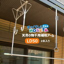 ★ポイントUP&クーポン配布★【全国送料無料】【土日祝発送可】タカラ産業 補助アーム LD50-S チョイ干しホセタシリーズ 補助物干 高さ調節 天吊物干用 2本1組 耐荷重15kg 物干し 延長【楽天倉庫発送】