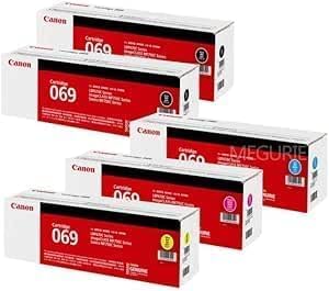 Rakuten - 【純正品 4色5個セット】キヤノン トナーカートリッジ CRG-069 BK×2/C/M/Y(ブラック×2/シアン/マゼンタ/イエロー) 4色5個セット 対応機種：LBP674C/672C/671C MF755Cdw/753Cdw/751Cdw
