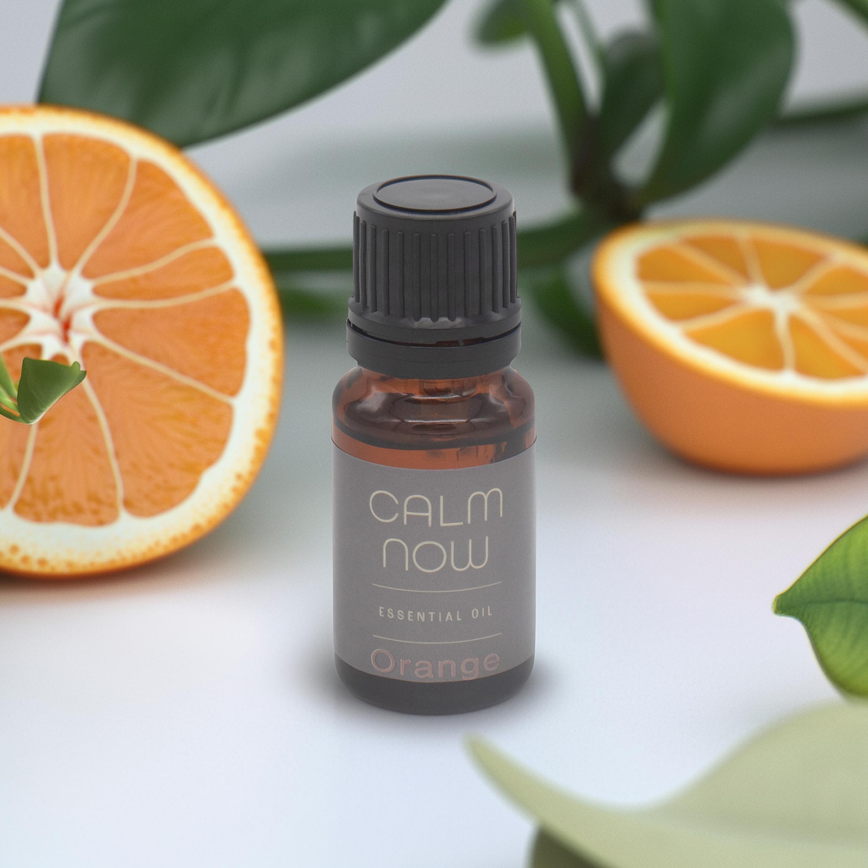 【CALM NOW】【オレンジ】天然100% エッセンシャルオイル 10ml 日本製 高級エッセ...