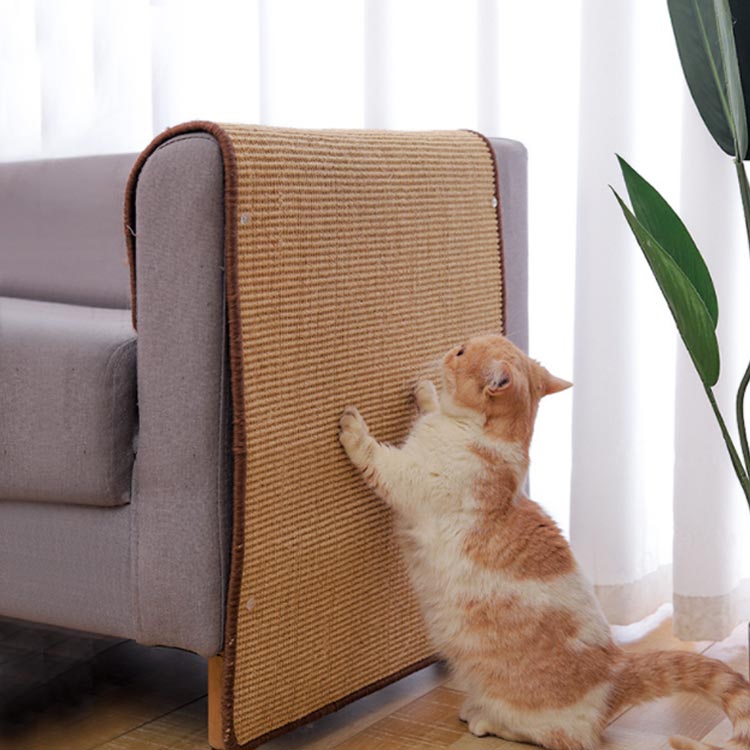 猫 爪とぎ マット 60×90cm 猫用 つめとぎ 麻 ネコ 爪とぎ マット つめとぎシート ...