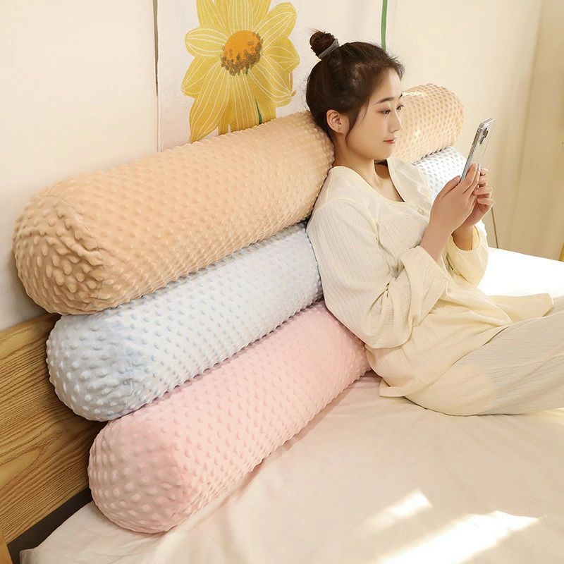 TKMjapan本店の抱き枕 気持ちいい もちもち ロング クッション 男女兼用 抱きまくら 体にフィット 横向き寝 快眠 癒し 長いクッション 長い枕 ふわふわ 寝返りサポート カバー洗える 特大 円筒型 60/100/150cm 腰枕 睡眠枕｜アングル2