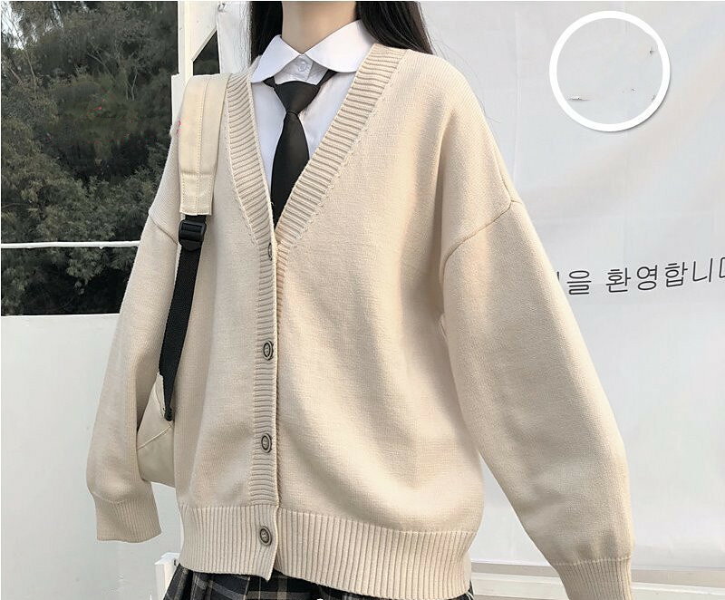 Rakuten - 女子高生 コスプレ レディース 高品質 中学生 セーター 高リピ率 イベント スクールセーター学生 制服 高校生 カーディガン