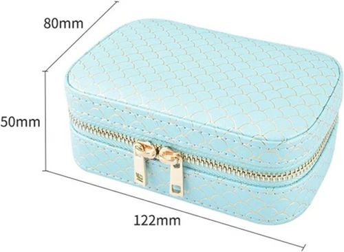 TKMjapan本店のジュエリーボックス アクセサリーケース ジュエリー収納 宝石箱 ミニ 携帯用 おしゃれ コンパクト 持ち運び 小物入れ ピアス ネックレス リング 指輪置き 女性用 女の子 ピンク｜アングル2