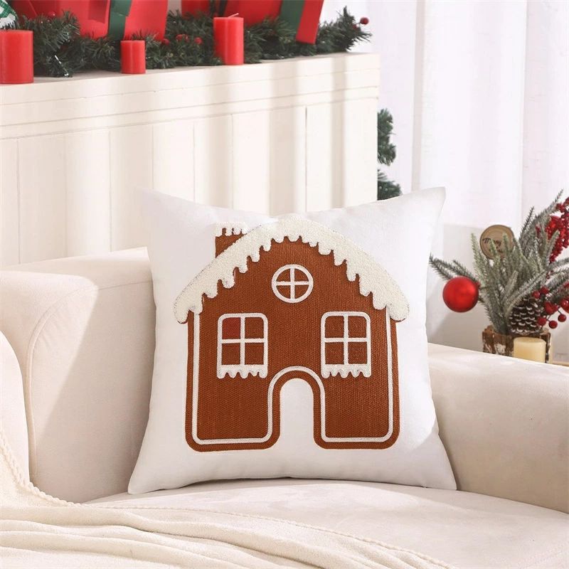Rakuten - 送料無料 クリスマス クッションカバー 抱き枕カバー 45*45cm 座布団カバー Christmas 現代 背当てカバー角型 四角 無地 シンプル 高級感 背当て 在宅勤務 マルチカラー 一人暮らし 北欧 新築祝い ギフト 春夏 母の日 プレゼント