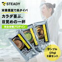 STEADY プロテインお試しセット販売 ダイエット 完食栄養食 ホエイ ソイ 【シルキーココア風味/極み抹茶風味/黒糖きなこ風味 3点Set/4点Set/6点Set/8点Set販売】 (RICH RISE PROTEIN) ST303