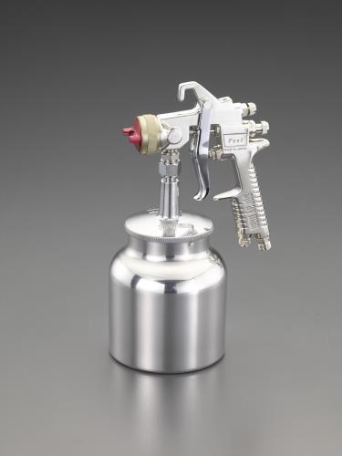 仕様：●使用コンプレッサー:1.5~2.2kw●用途:大型スプレーガン、噴出量重視の厚塗りに●使用圧力:0.34MPa●吐出し空気量:290L/min●ノズル径:2.0mm●取付ねじ:G(PF)1/4”●カップ容量:1000ml●重量:680g商品画像に関する注意事項：●画像に数字等の情報が入っている場合は、　品番末尾が対象商品の画像となります。