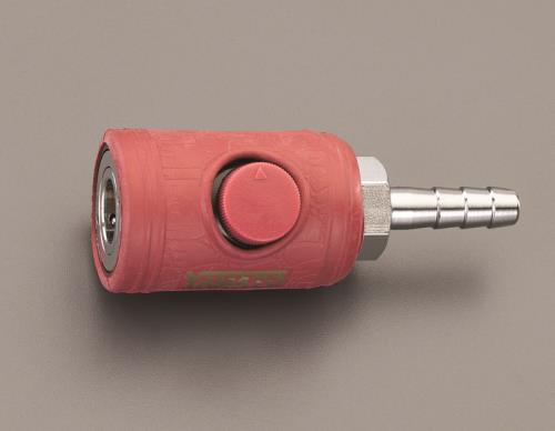 エスコ (ESCO) EA140TA-2 1/4" エアーカップリングソケット(ボタン式) EA140TA-2 【2個セット】