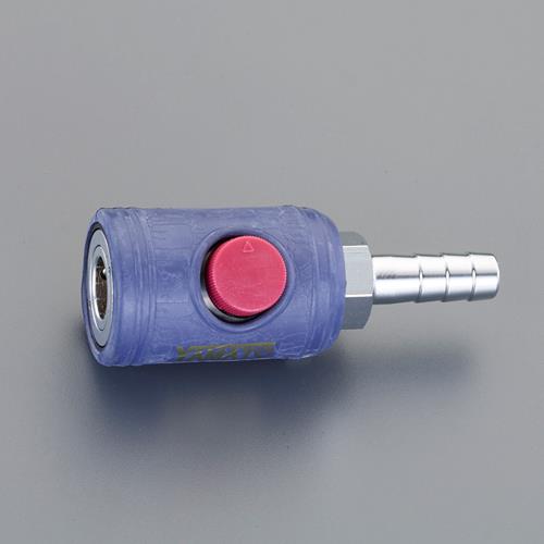 エスコ (ESCO) EA140TA-3 3/8" エアーカップリングソケット(ボタン式) EA140TA-3 【2個セット】