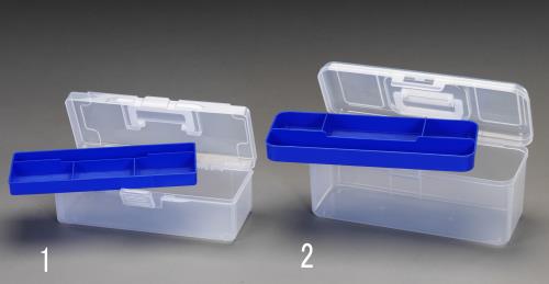 エスコ (ESCO) EA505MD-1 322x128x100mm 工具箱(中皿付) EA505MD-1 【7個セット】