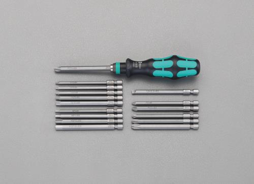 エスコ (ESCO) EA550BT-11 [+ - Pozi Hex Torx]ドライバーセット EA550BT-11