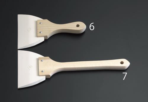 エスコ (ESCO) EA579DA-6 120x195mm ゴムヘラ(白) EA579DA-6 【9個セット】