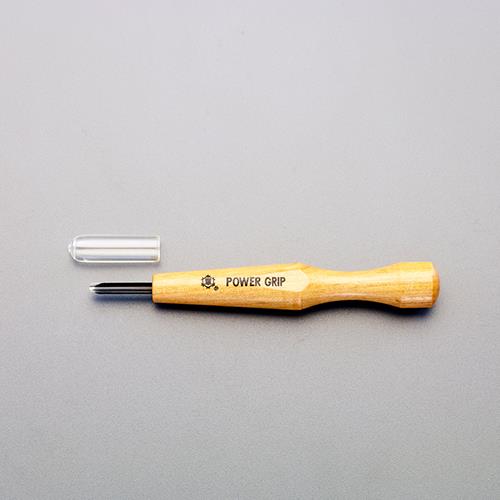 Chisels - エスコ (ESCO) EA588NA-7.5 7.5mm 彫刻刀(丸型/パワーグリップ) EA588NA-7.5 【8本セット】