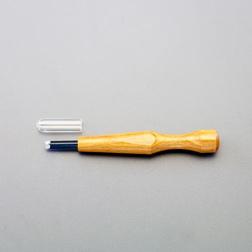 Chisels - エスコ (ESCO) EA588ND-1.5 1.5mm 彫刻刀(三角型/パワーグリップ) EA588ND-1.5 【8本セット】