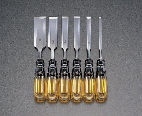 エスコ (ESCO) 6本組 ノミセット EA589XJ