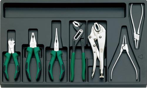Chisels - エスコ (ESCO) EA612TM-2 7本組 プライヤーセット EA612TM-2